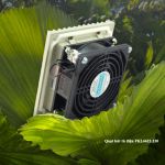 Quạt hút tủ điện Leipole, hàng chuẩn công nghiệp kèm lọc gió siêu bền 220VAC